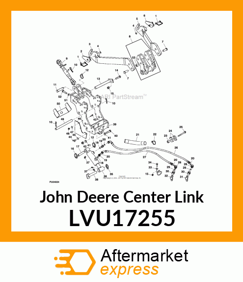 CENTER LINK, CENTER LINK, FRONT HIT LVU17255