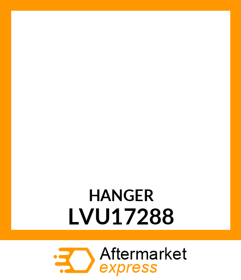 HANGER, HANGER, FRONT LIFT LVU17288