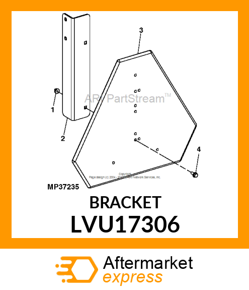 BRACKET, SMV SUPPORT LVU17306