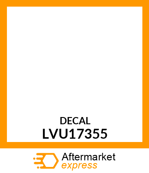 LABEL, SERVICE FILL QTY, 2X20 LVU17355