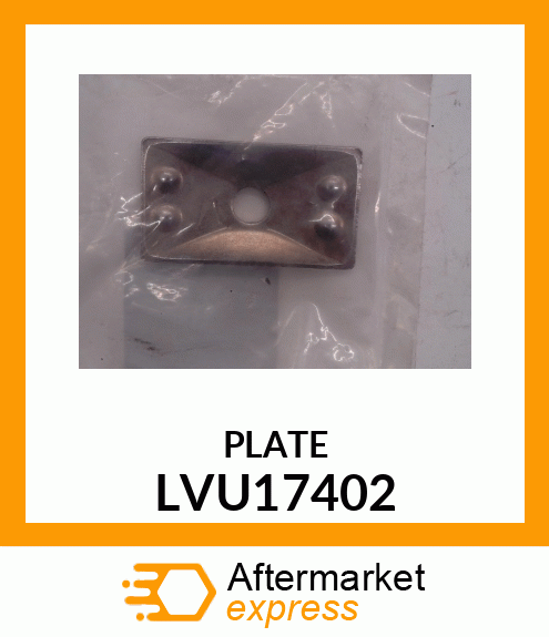 PLATE, CLAMP LVU17402