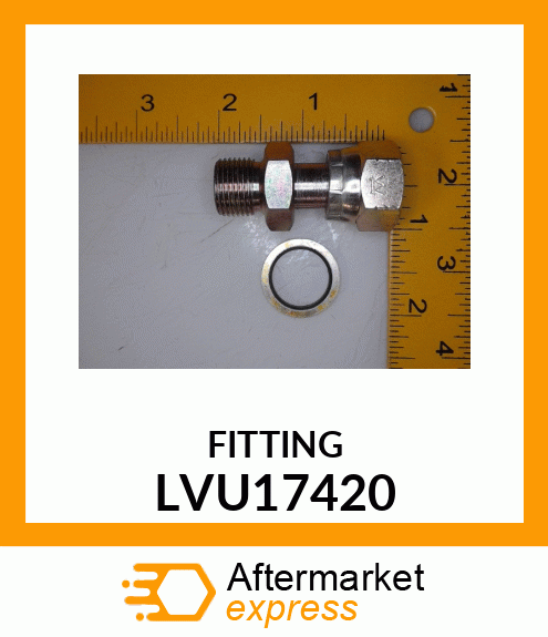 FITTING, HYDRALIC, UNION LVU17420