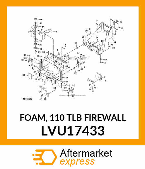 FOAM, 110 TLB FIREWALL LVU17433