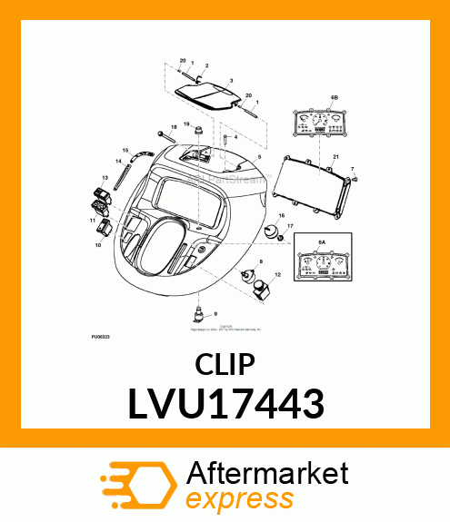 CLIP, HAIRPIN LVU17443