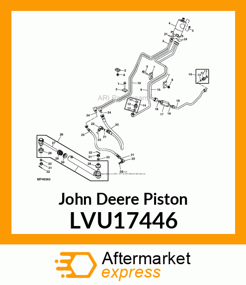 PISTON (45) LVU17446