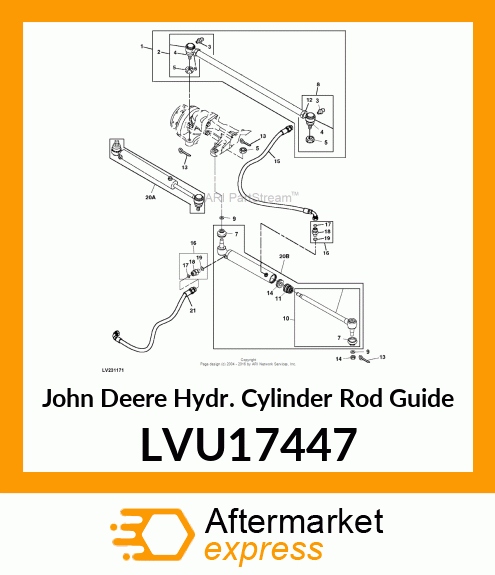 GUIDE, ROD (45X22) LVU17447