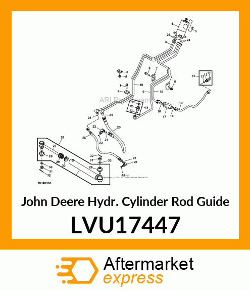 GUIDE, ROD (45X22) LVU17447