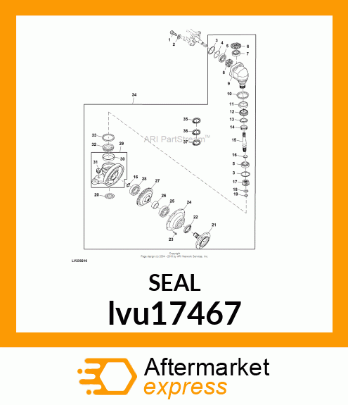 SEAL, OIL lvu17467