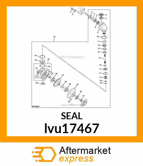 SEAL, OIL lvu17467