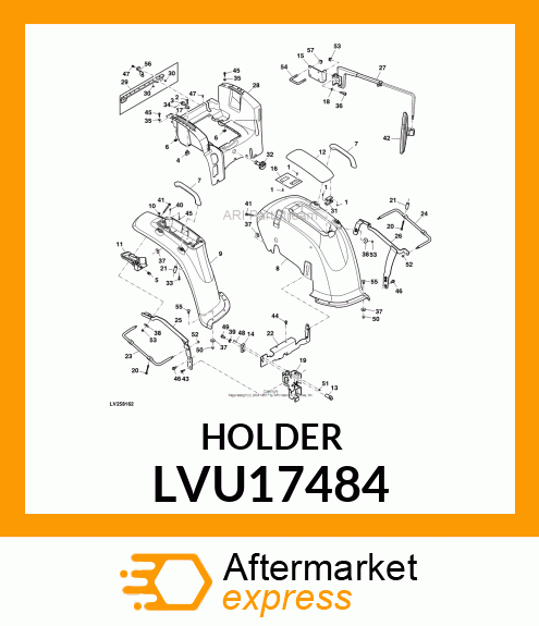 TOOLBOX, LID LVU17484