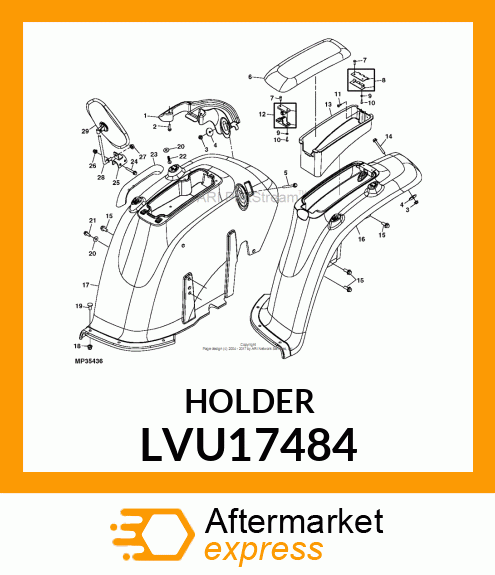 TOOLBOX, LID LVU17484