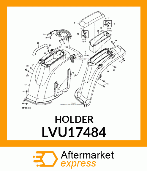 TOOLBOX, LID LVU17484