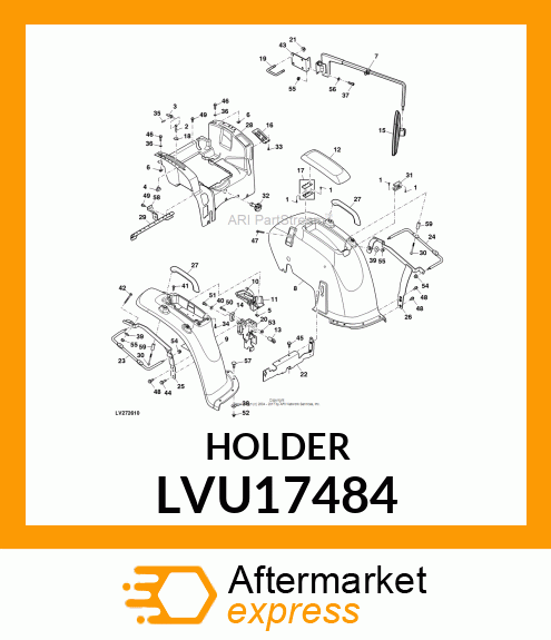 TOOLBOX, LID LVU17484