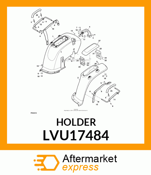 TOOLBOX, LID LVU17484