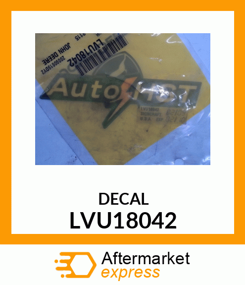 LABEL, HRT LVU18042