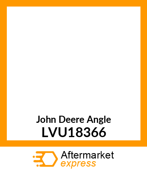 ANGLE, BRACKET, FRONT WEIGHT EXTENT LVU18366