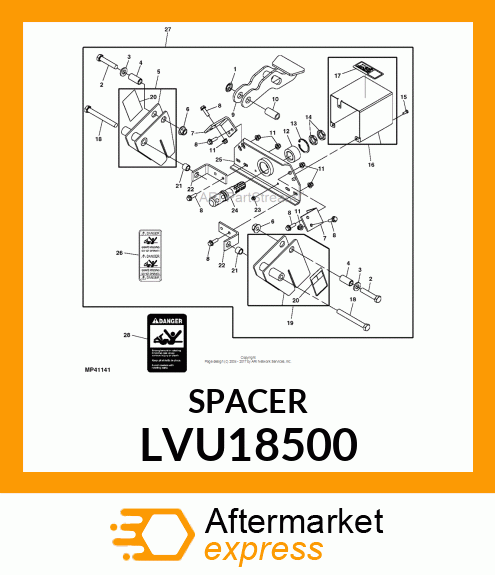 SPACER LVU18500