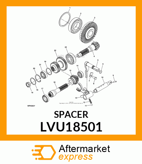 RETAINER LVU18501