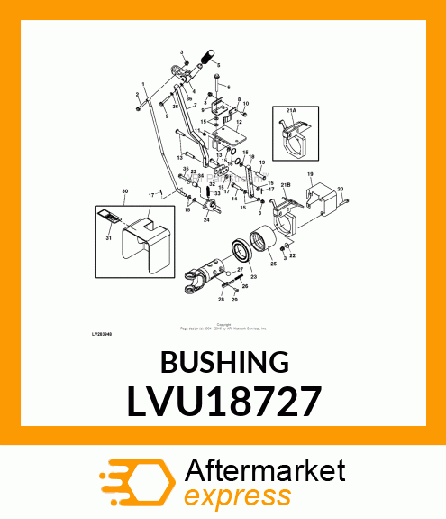 BUSHING LVU18727