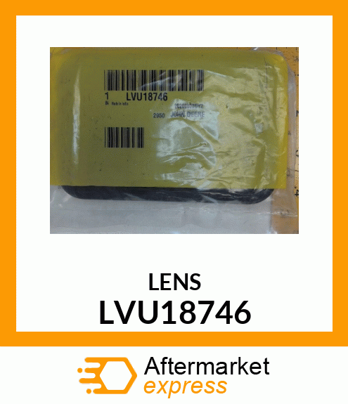 LENS, WARNING BLACK OPAQUE LVU18746