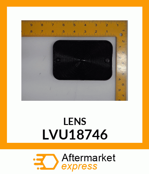 LENS, WARNING BLACK OPAQUE LVU18746