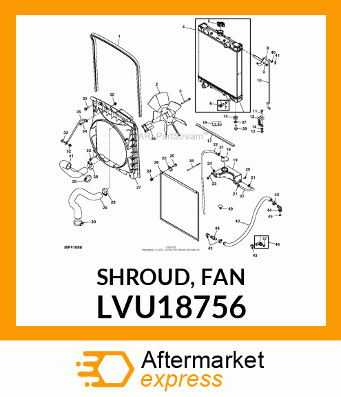 SHROUD, FAN LVU18756