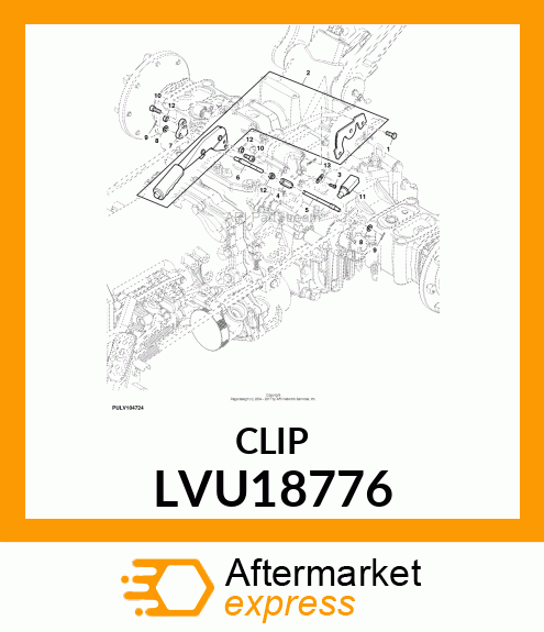 PLATE LVU18776