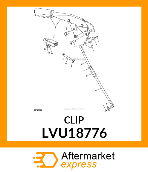 PLATE LVU18776