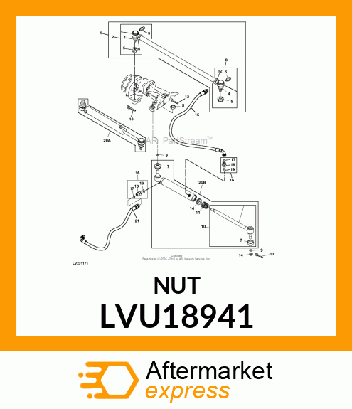 NUT, RH LVU18941