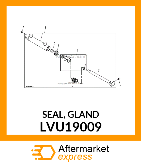 SEAL, GLAND LVU19009