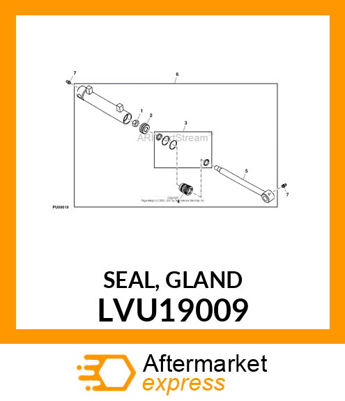 SEAL, GLAND LVU19009