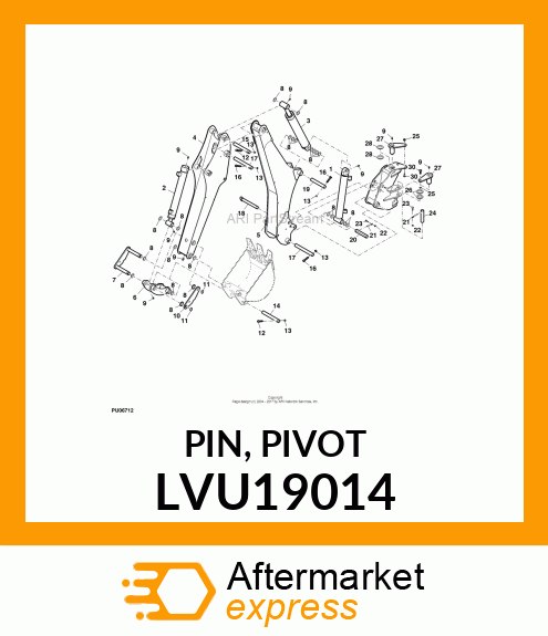 PIN, PIVOT LVU19014