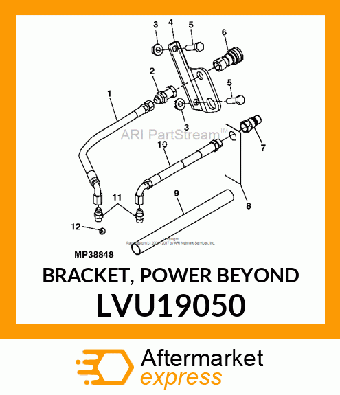 BRACKET, POWER BEYOND LVU19050