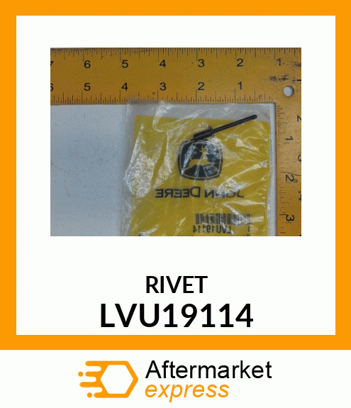 RIVET, RIVET, 4.8MM DIAM, 11.2MM LE LVU19114