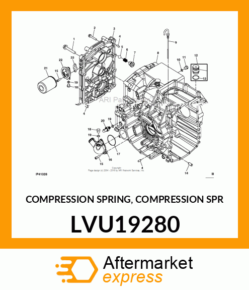 COMPRESSION SPRING, COMPRESSION SPR LVU19280