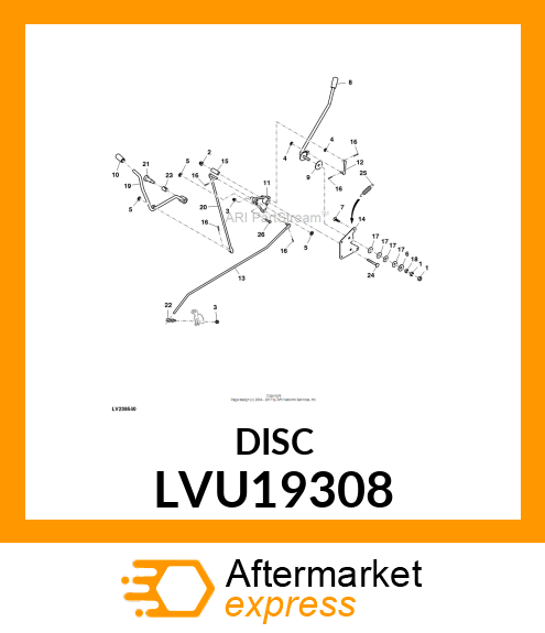 DISK, SPEED CONTROL LVU19308