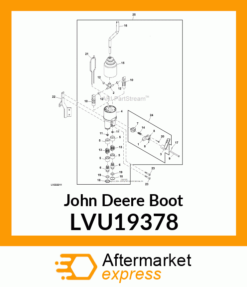 BOOT, JOYSTICK 110TLB LVU19378