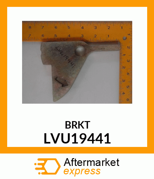 PLATE, PLATE, LOCK, REAR LIFT LINK LVU19441