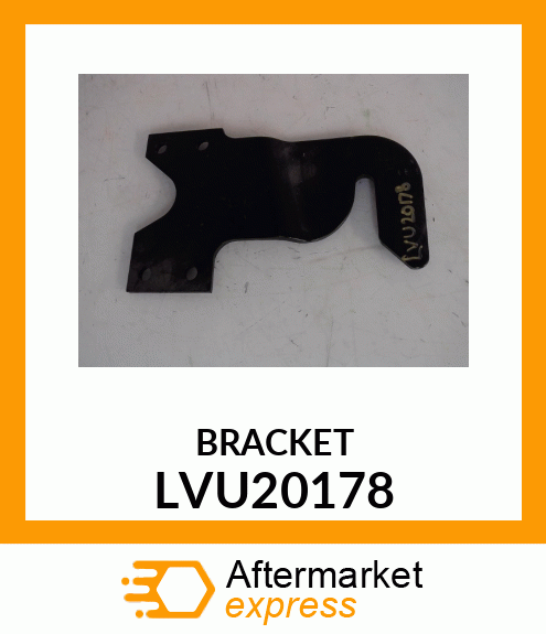 BRACKET, BRACKET, MID MOWER DRAFT L LVU20178