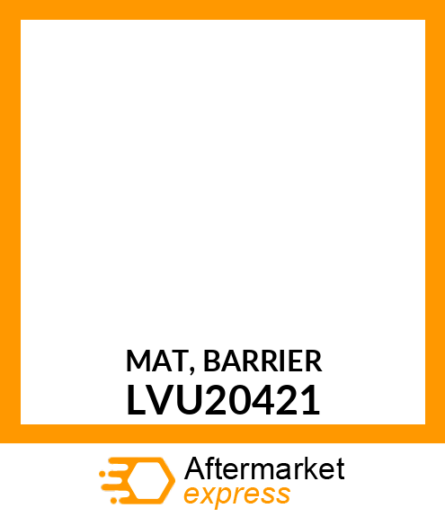 MAT, BARRIER LVU20421