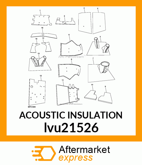 ACOUSTIC INSULATION lvu21526