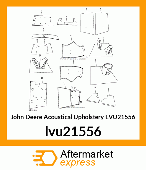 ACOUSTIC INSULATION LVU21556