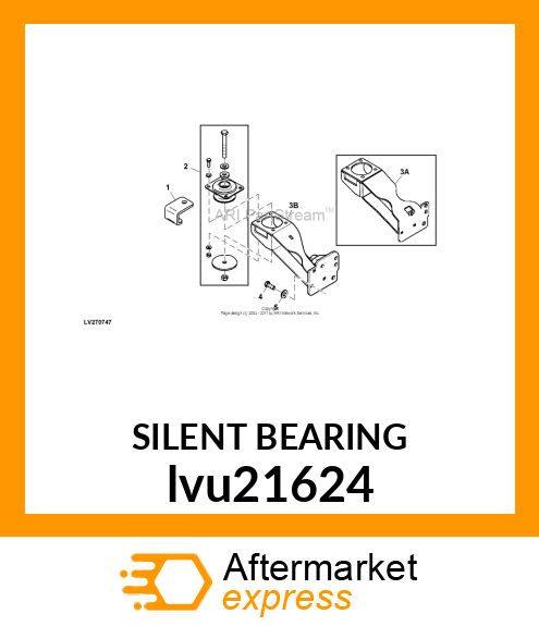 SILENT BEARING lvu21624