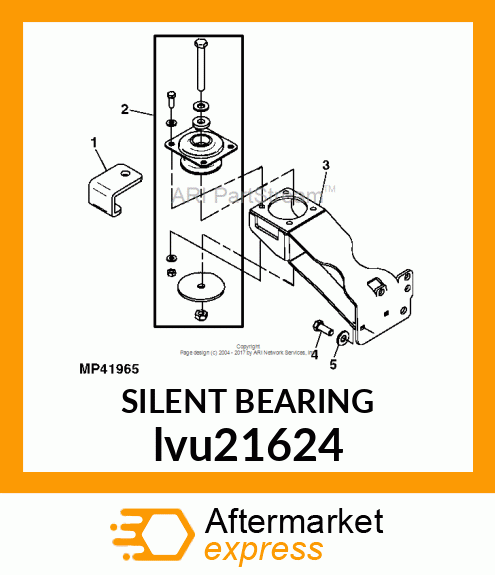 SILENT BEARING lvu21624