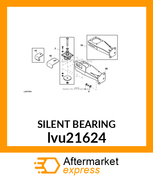 SILENT BEARING lvu21624