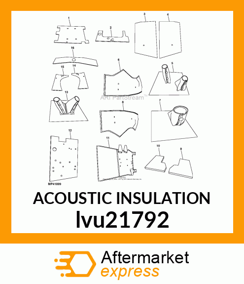 ACOUSTIC INSULATION lvu21792