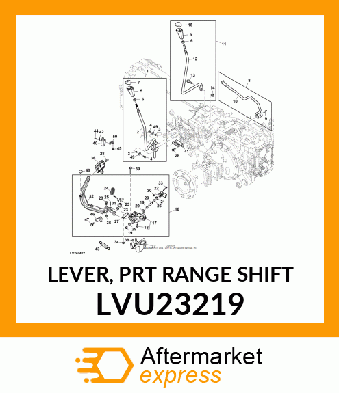 LEVER, PRT RANGE SHIFT LVU23219