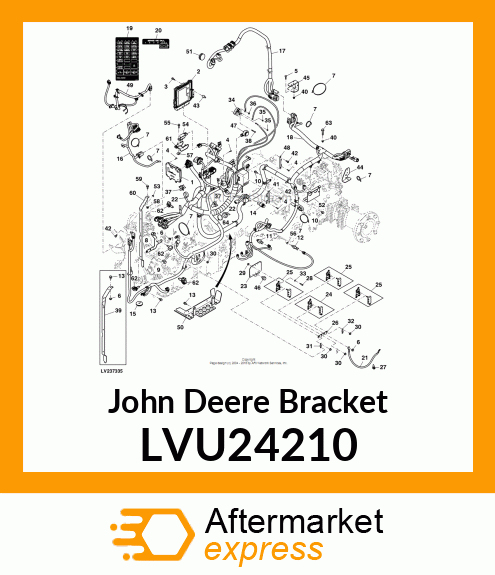 BRACKET, FUSE LINK LVU24210