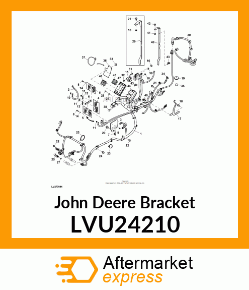 BRACKET, FUSE LINK LVU24210