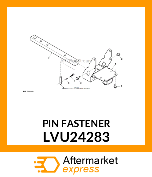 PIN, DRAWBAR LVU24283